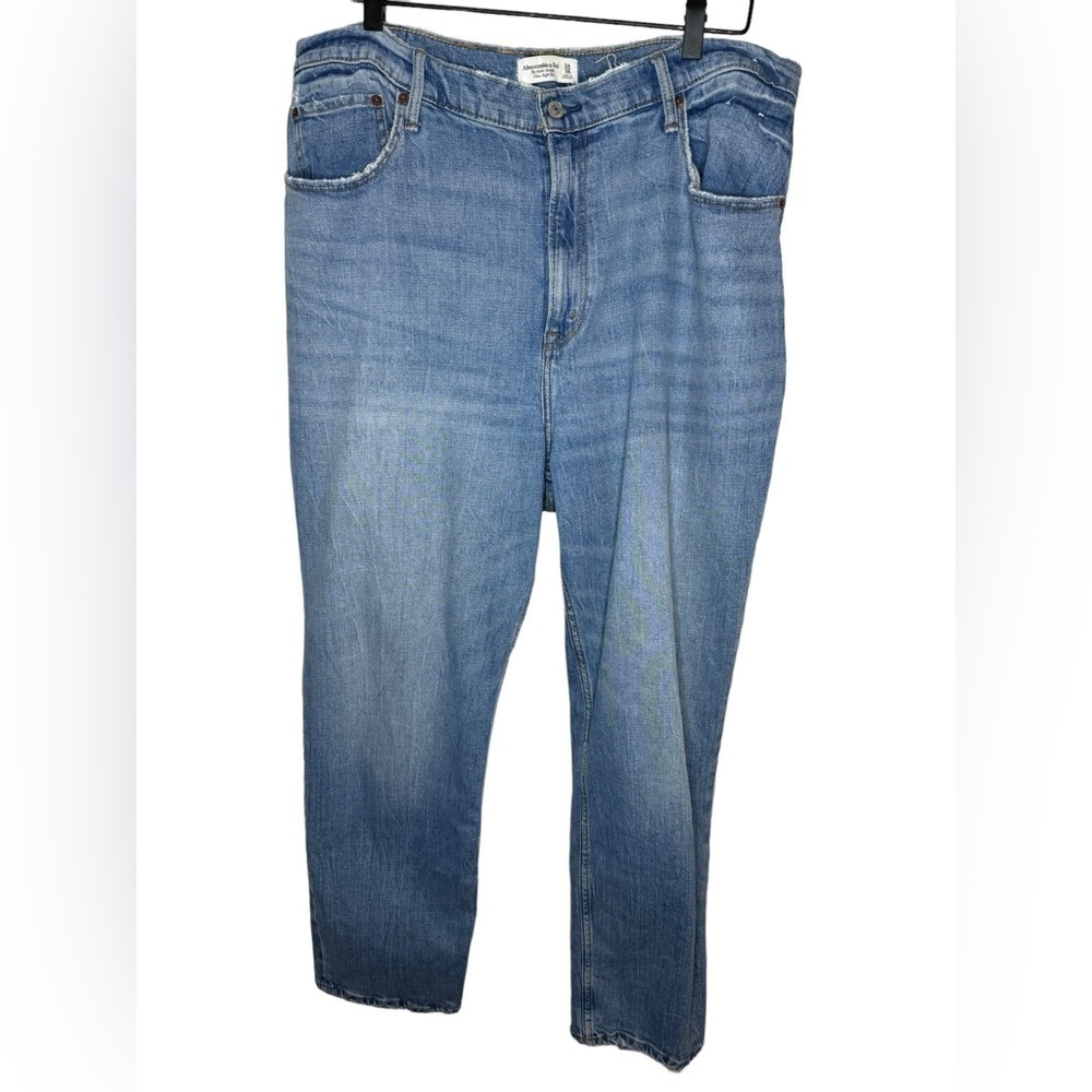 Abercrombie & Fitch The Ankle Straight Ultra High Rise Jeans 34/18